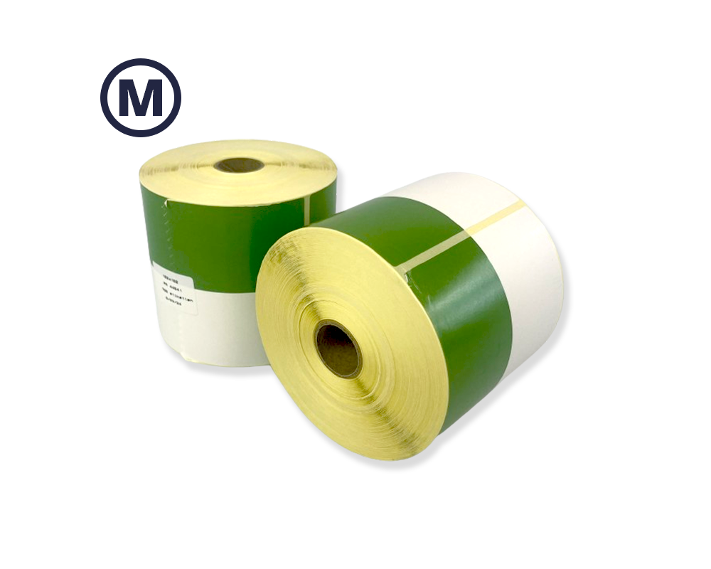 Bin label Green- 102x102 (Medium adhesive)